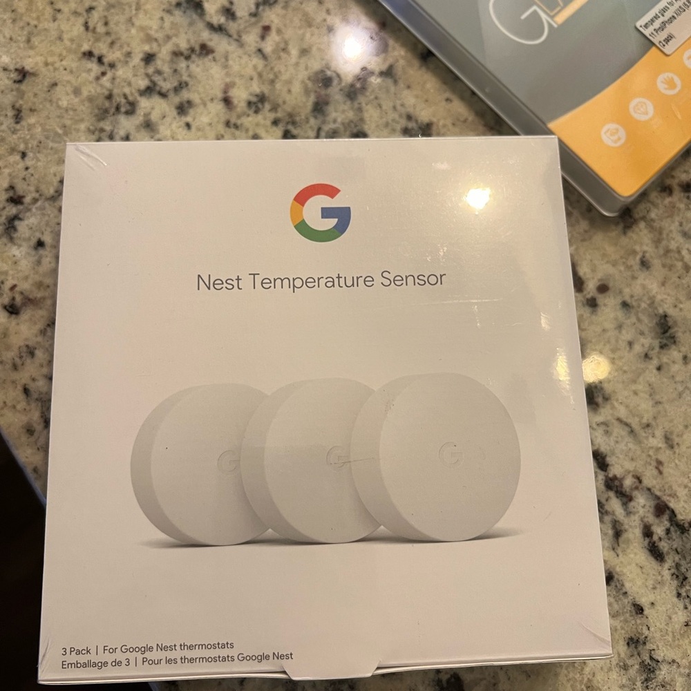 Never been open Google Nest Temperature Sensor 3 Pack